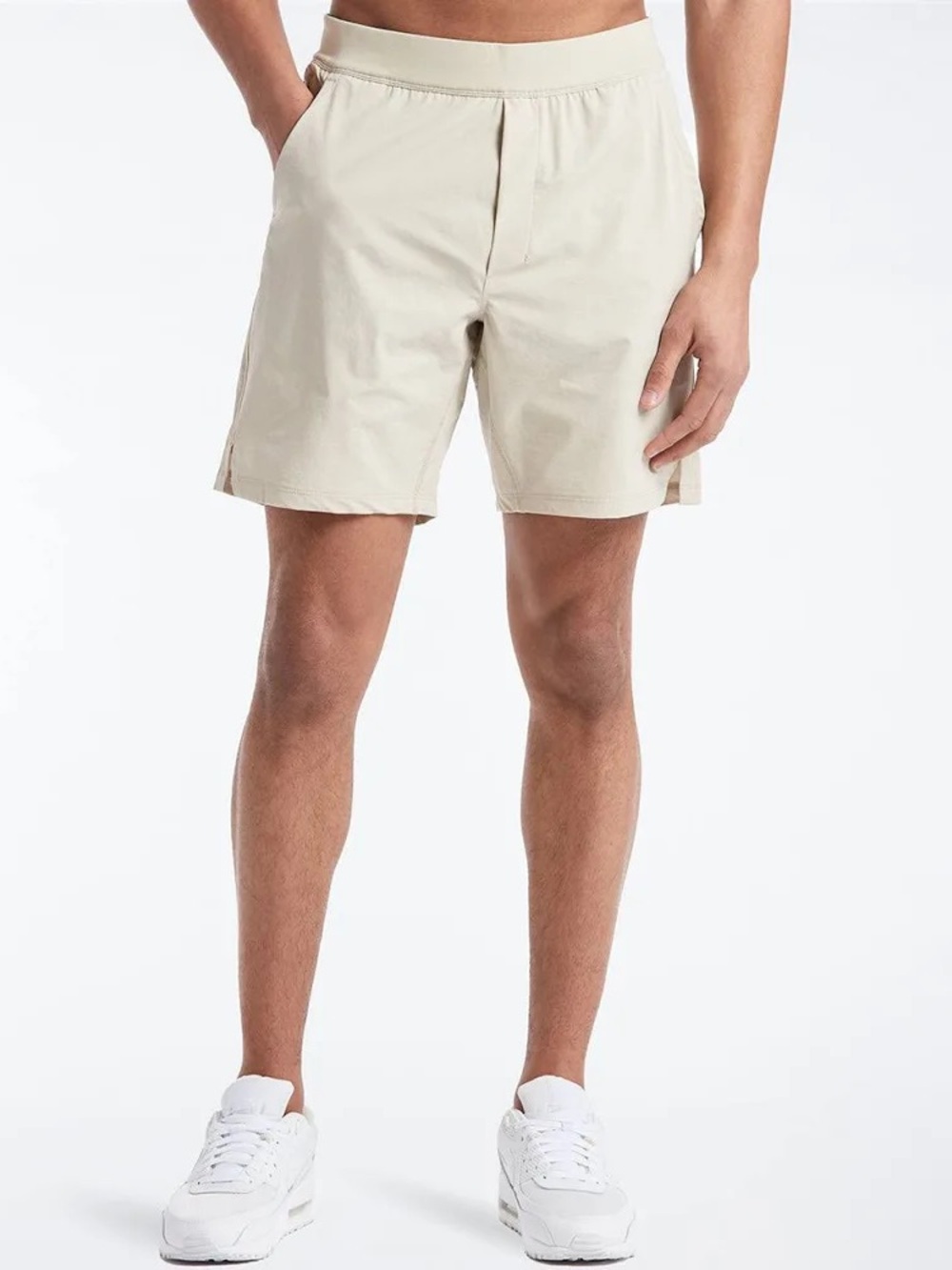Public Rec Flex Shorts Sand Beige Mens Size 42 NWOT Hybrid Shorts $68 MSRP